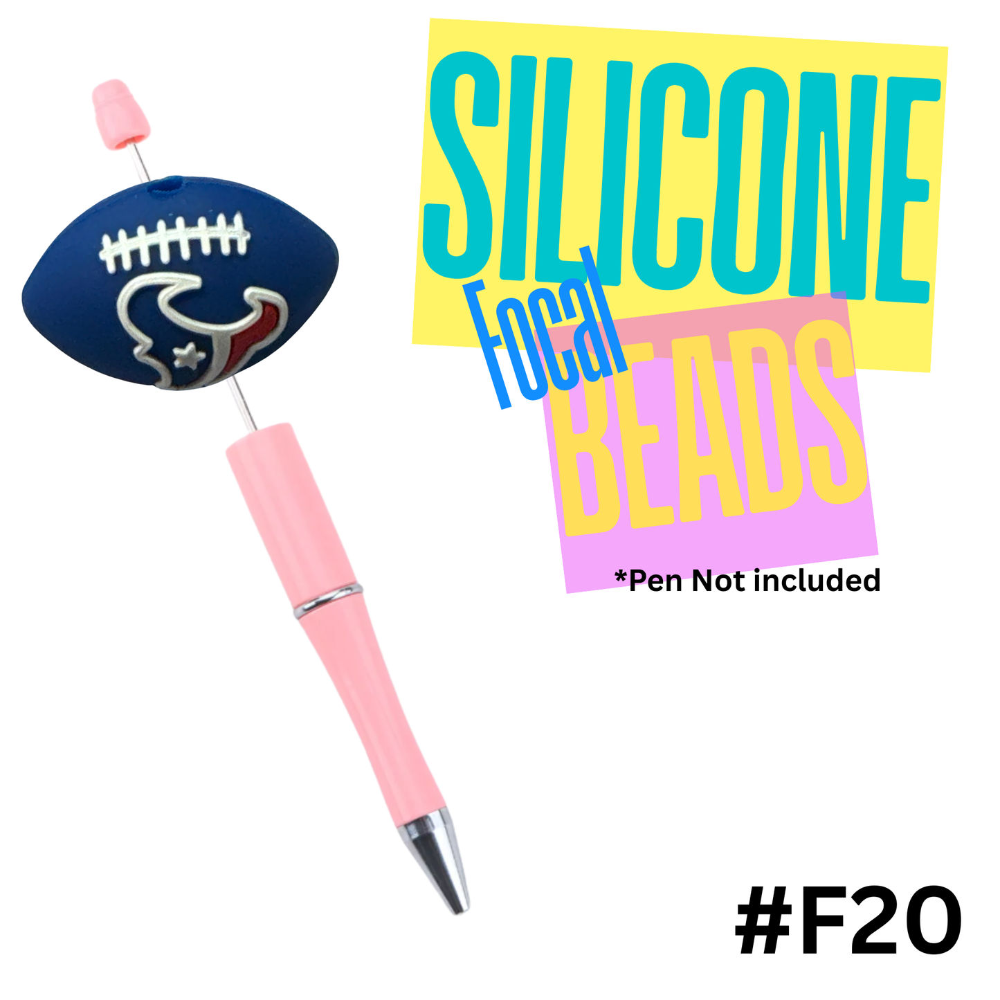 F20 Houston silicon focal bead