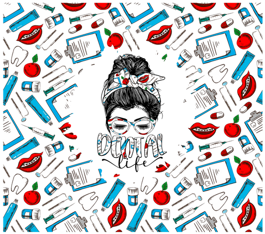 UV DTF 20oz Dental Life