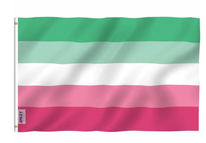 Fly Breeze 3×5 Foot Abrosexual Pride Flag
