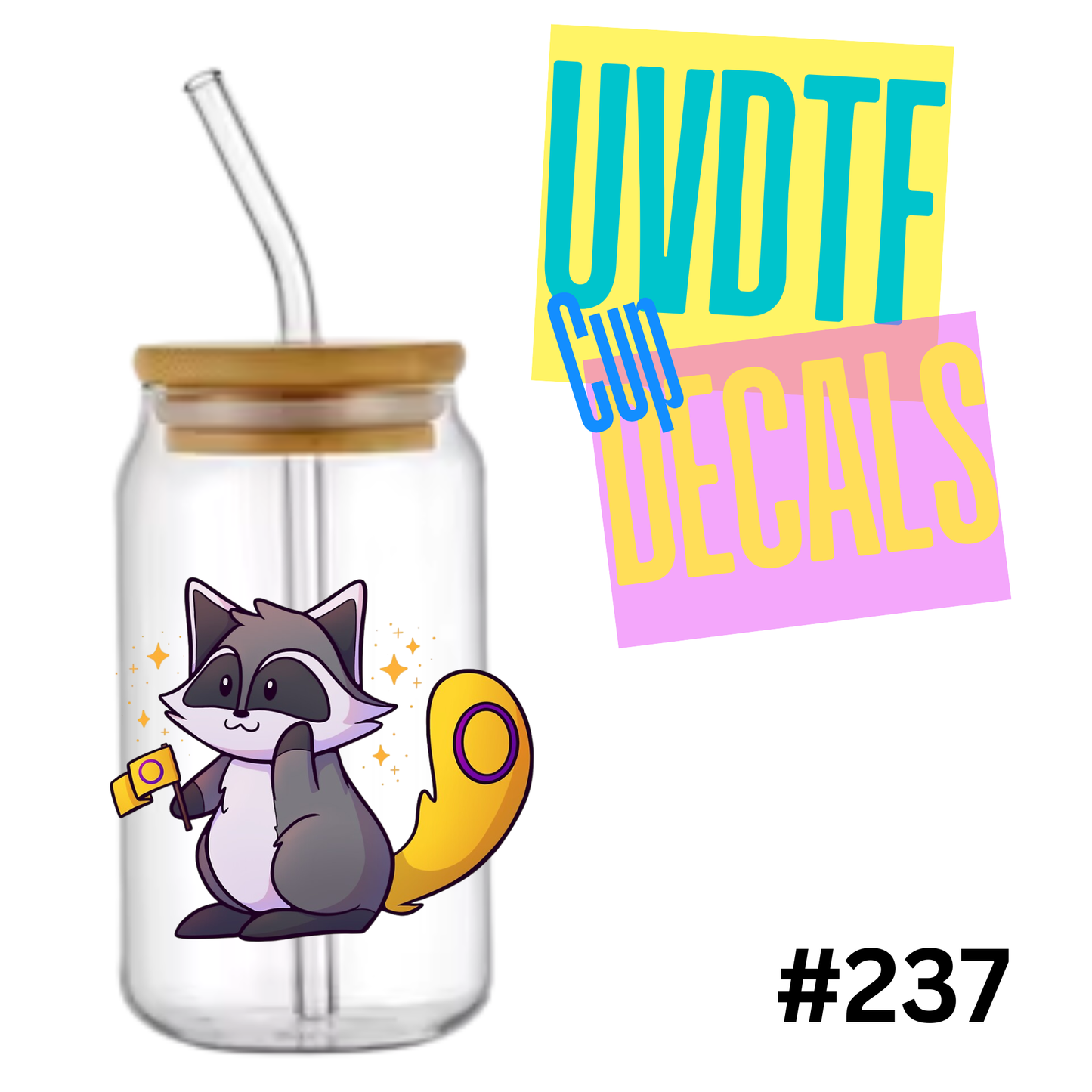 4.5 inch UVDTF Decal 237