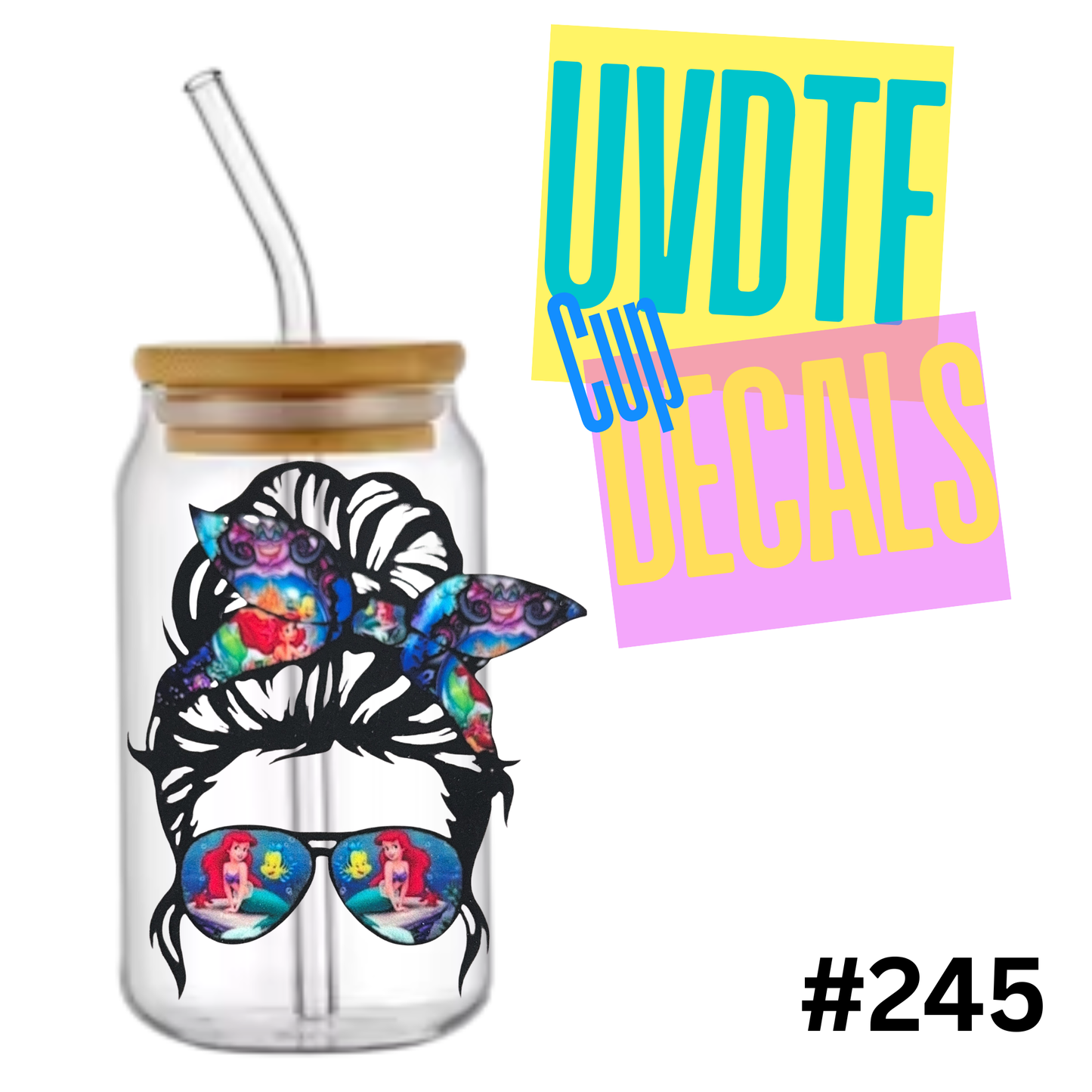 5 inch UVDTF Decal 245