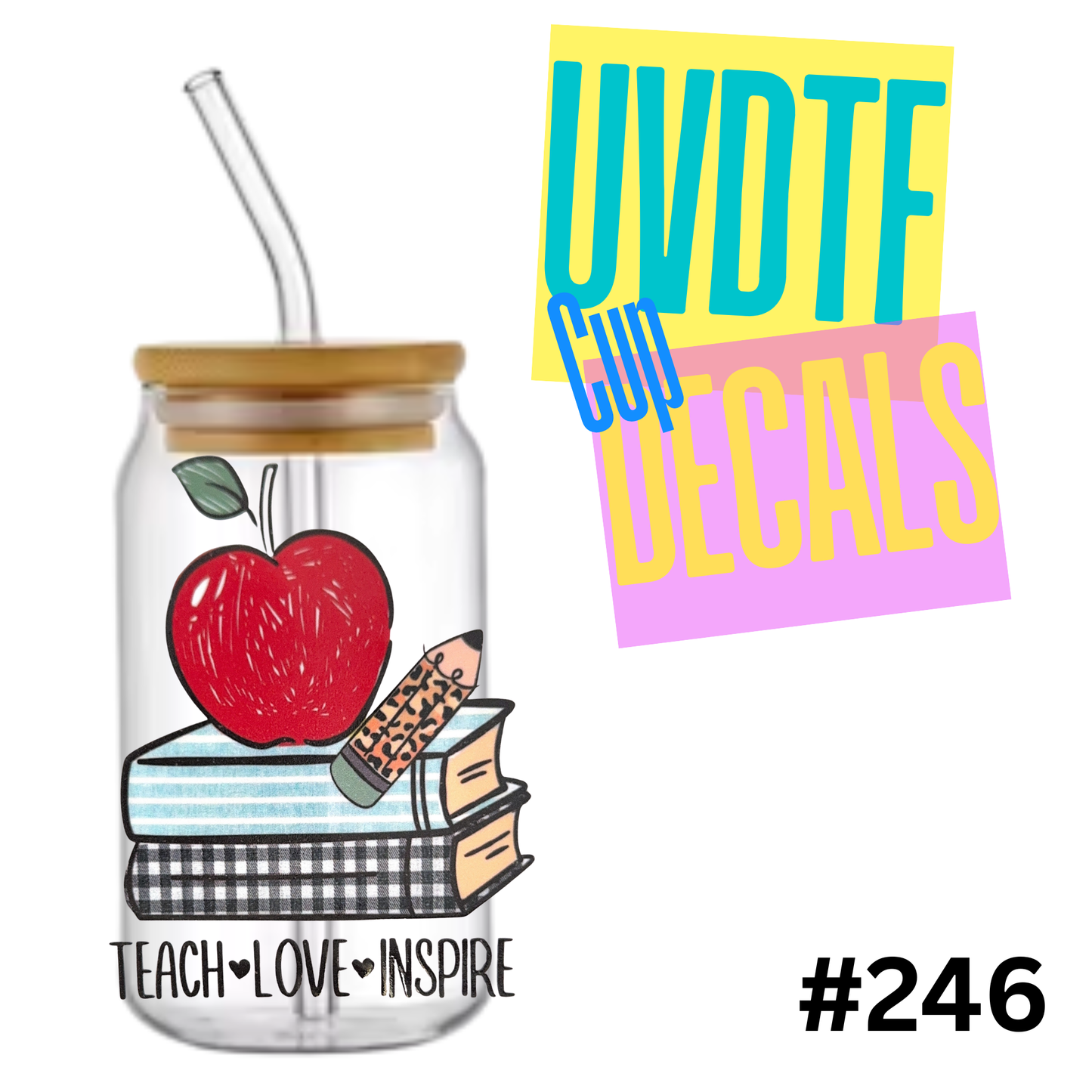 5 inch UVDTF Decal 246