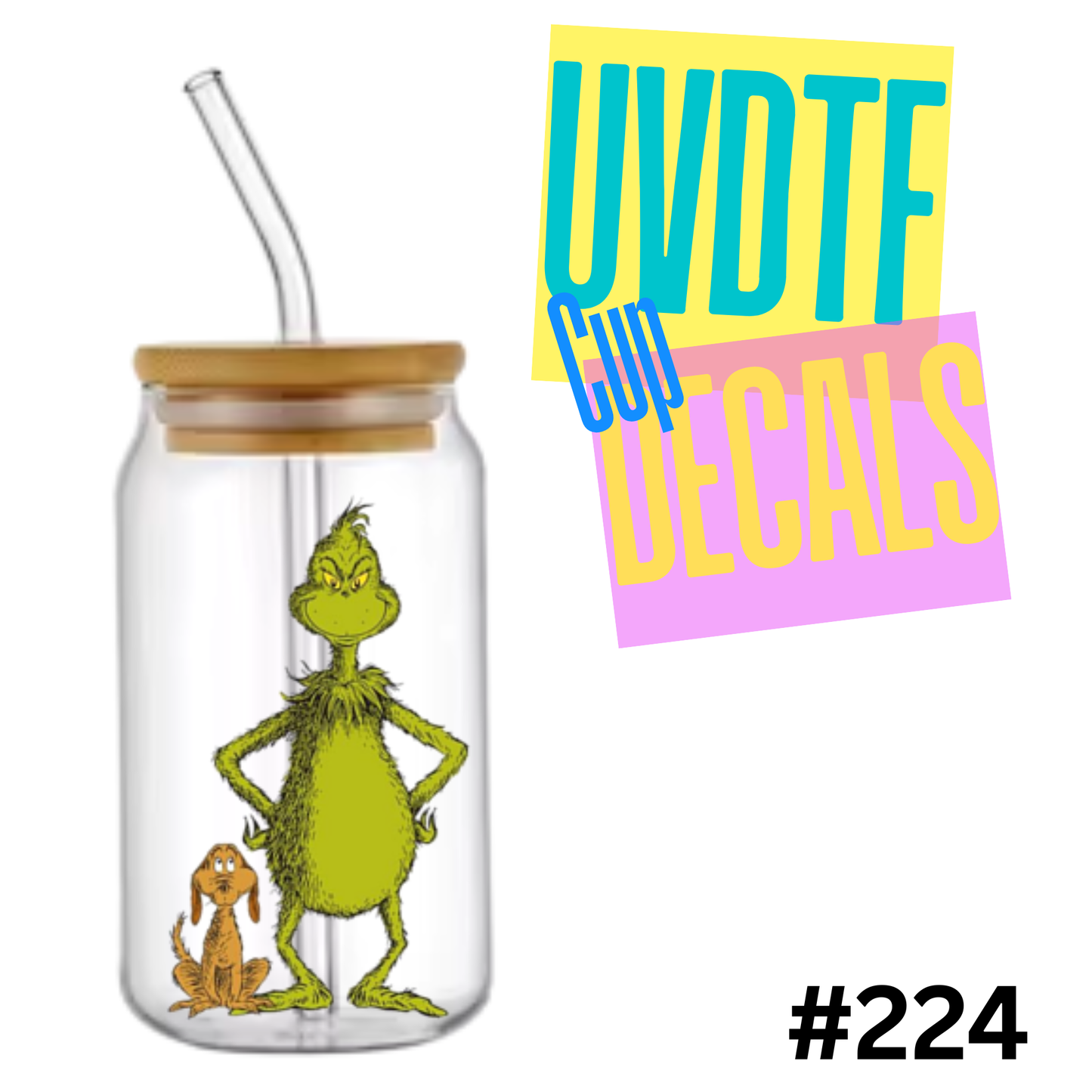 3 inch UVDTF Decal 224