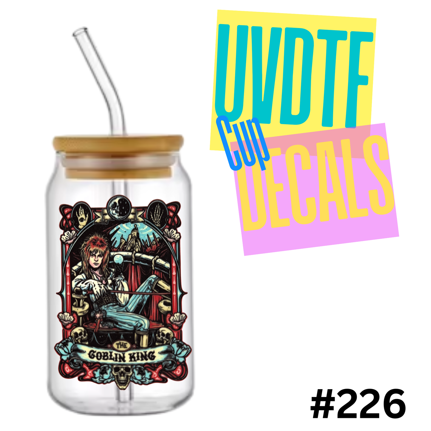 4 inch UVDTF Decal 226