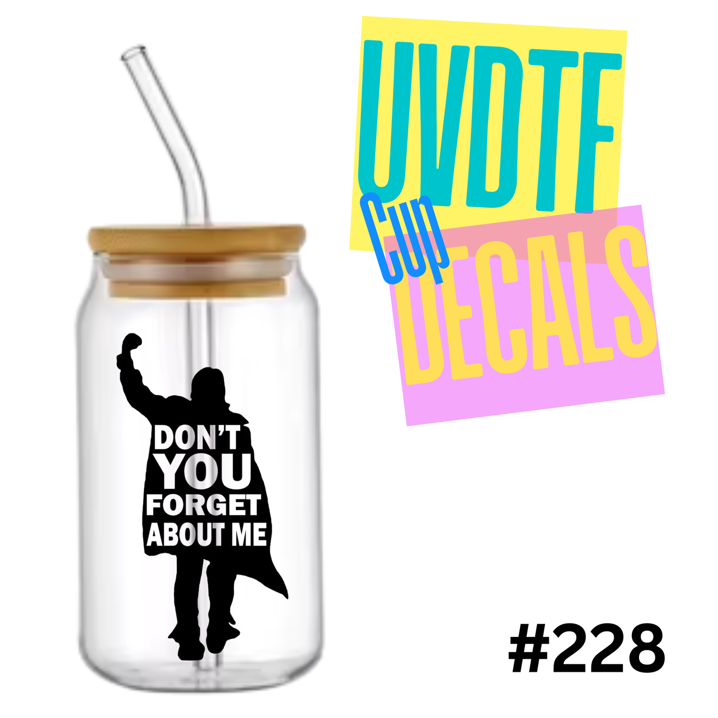 4inch UVDTF Decal 228