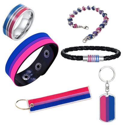 Bisexual Pride Gift Box – Curated Bi Pride Apparel & Accessories Gift Box